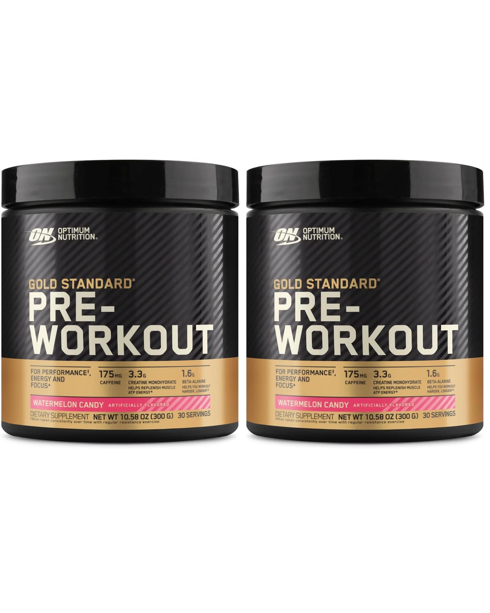 Optimum Nutrition Gold Standard Pre-Workout, 30 порций, уп. 2 шт. — 1