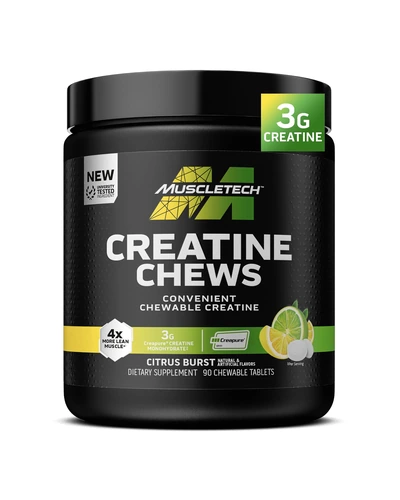MuscleTech Creatine Chews — жевательные таблетки креатина