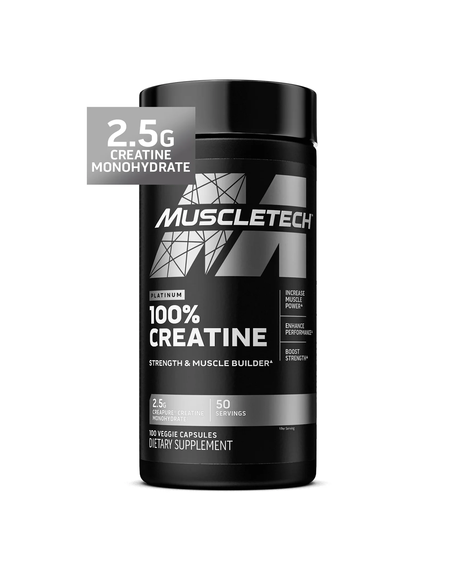 MuscleTech Creatine Chews — жевательные таблетки креатина — черный