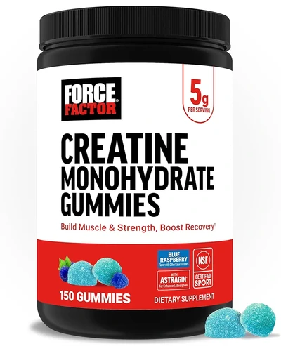 Force Factor Creatine Monohydrate — 5g креатина в жевательной форме
