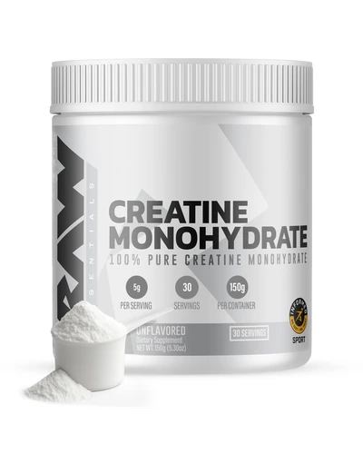RAW Nutrition Creatine Monohydrate, без вкуса, 30 доз