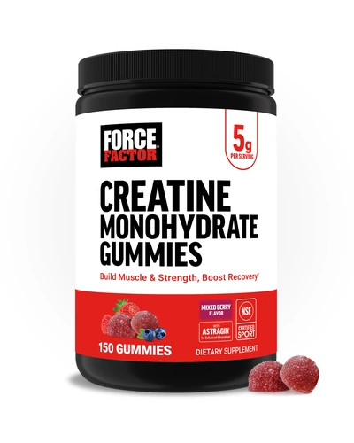 Force Factor креатина моногидрат жевательные (микс ягод, 150 шт)