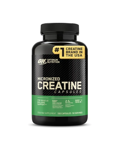Optimum Nutrition Micronized Creatine Monohydrate Capsules, 100 шт.