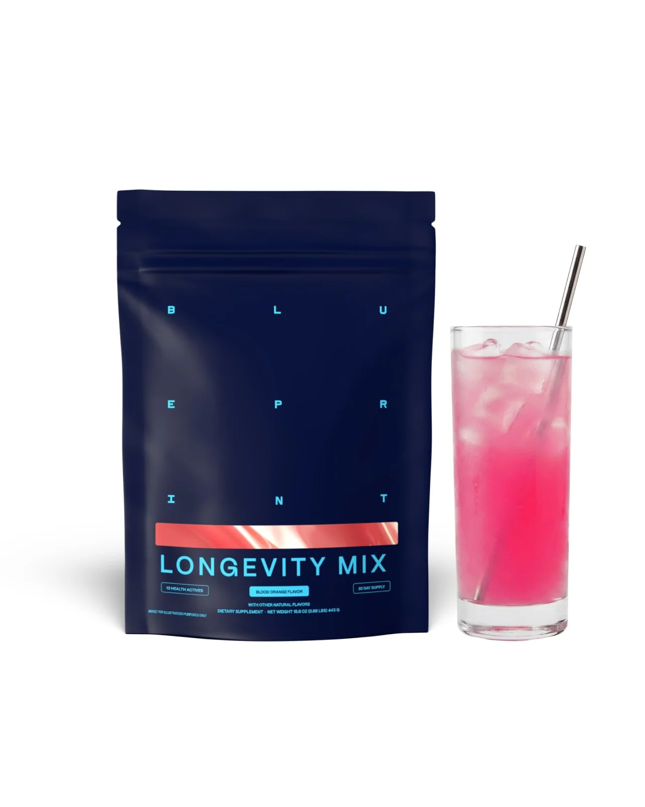 Blueprint Bryan Johnson Longevity Mix — спортивный напиток — 1