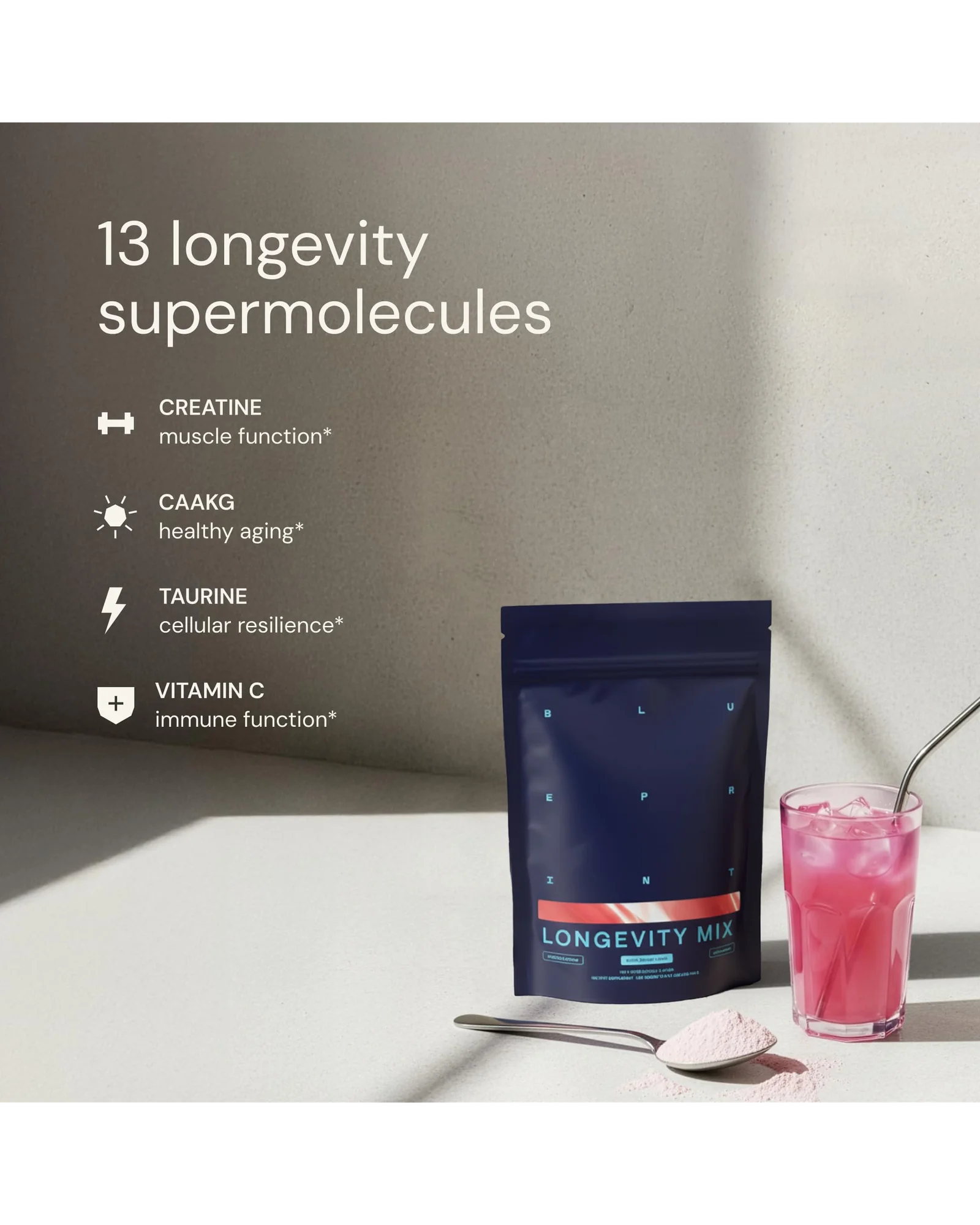 Blueprint Bryan Johnson Longevity Mix — спортивный напиток — 5