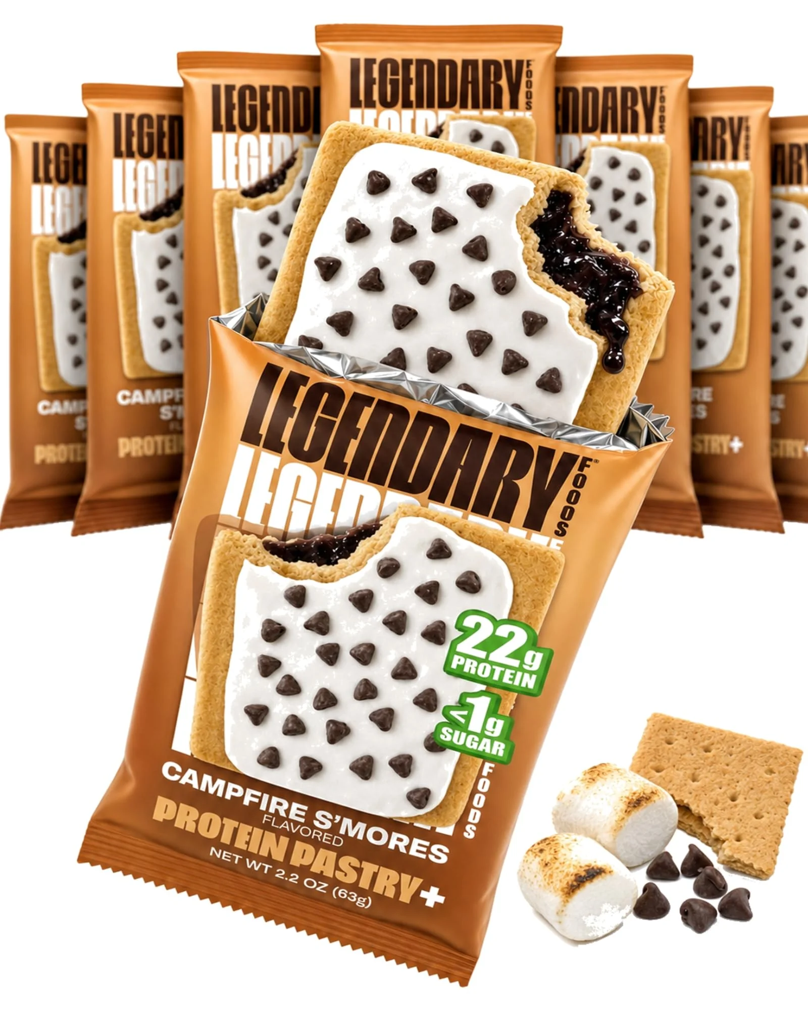 Legendary Foods белковое печенье 22г 0г сахара — 1