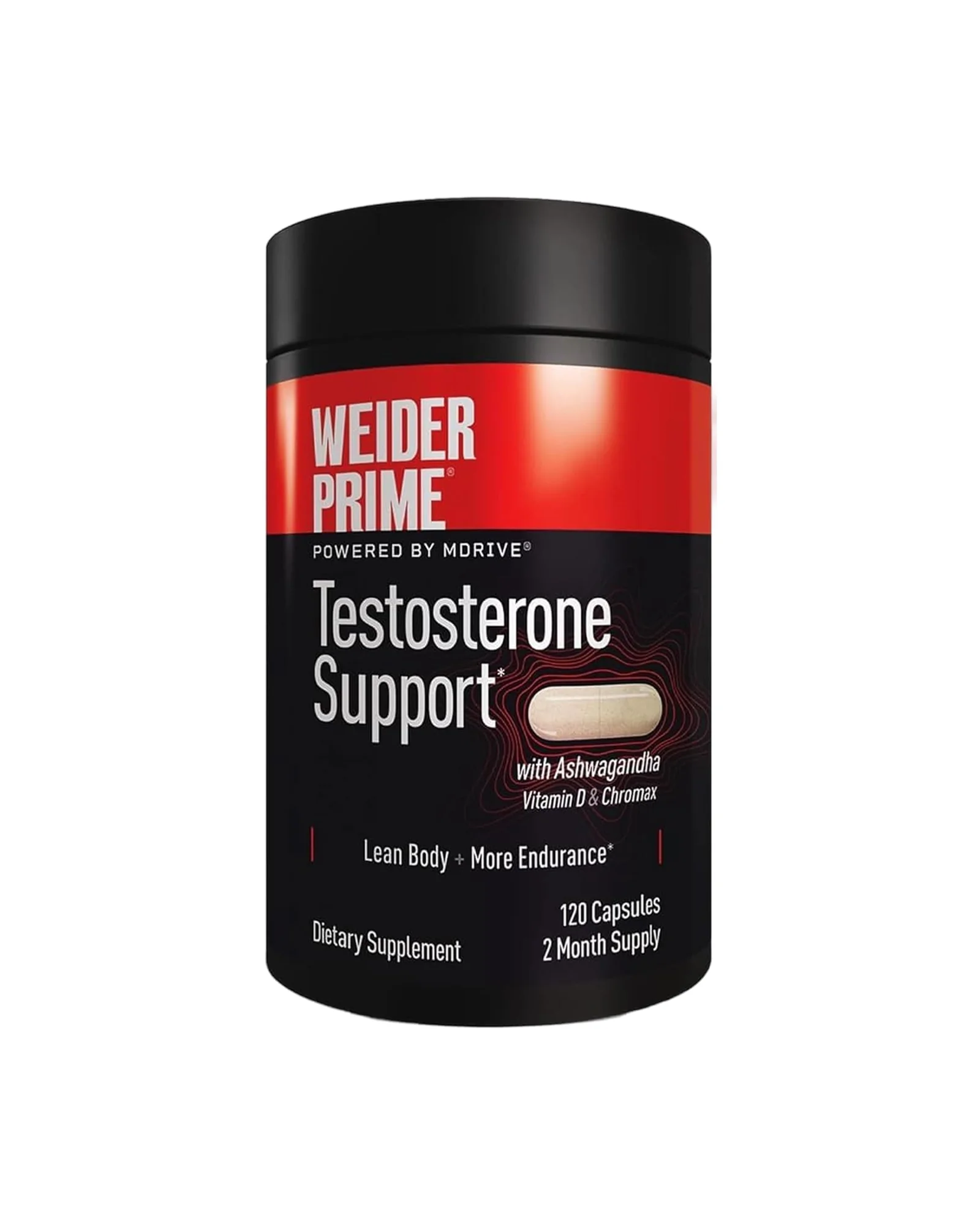 Weider Prime Testosterone Support 120 капсул — 1