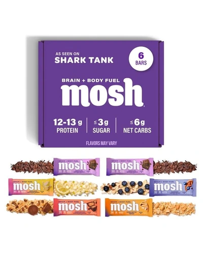 MOSH Кето-батончики протеиновые Variety Pack 6 штук