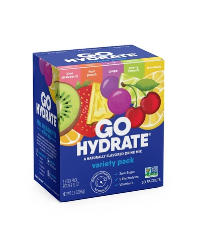 GoHydrate электролиты порошок без сахара 30 пакетиков