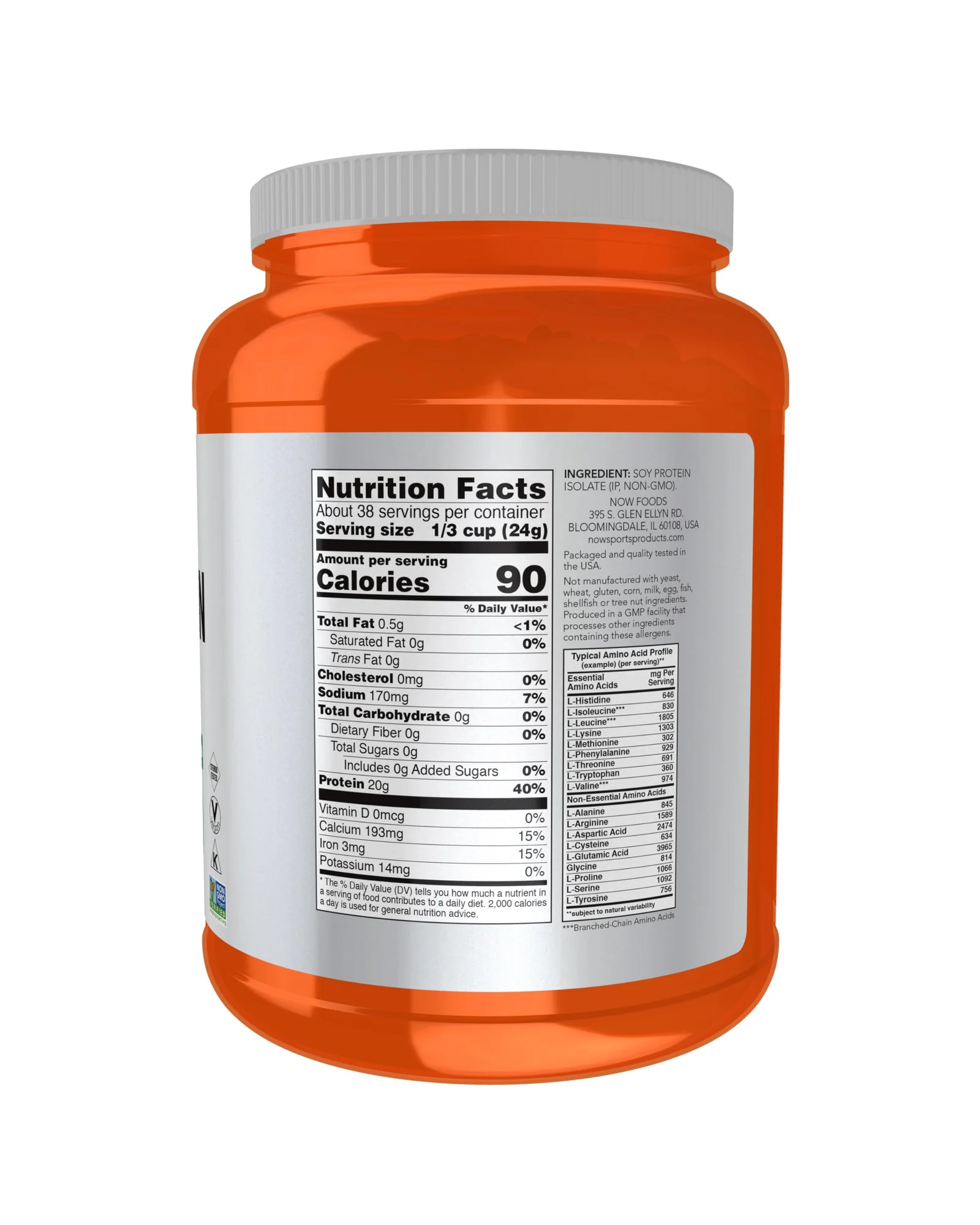 NOW Foods Soy Protein Isolate 2 фунта — 2