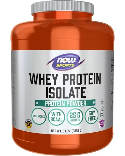 NOW Foods Whey Protein Isolate 5 фунтов