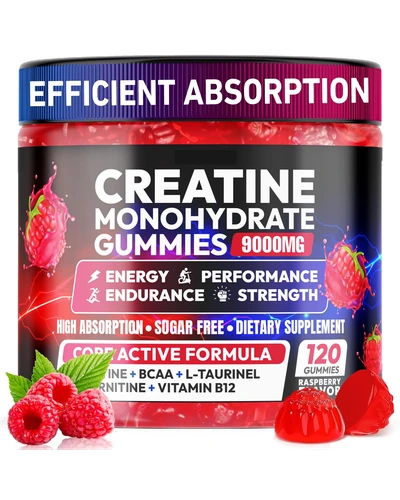 Creatine Gummies Monohydrate со вкусом малины 120 шт