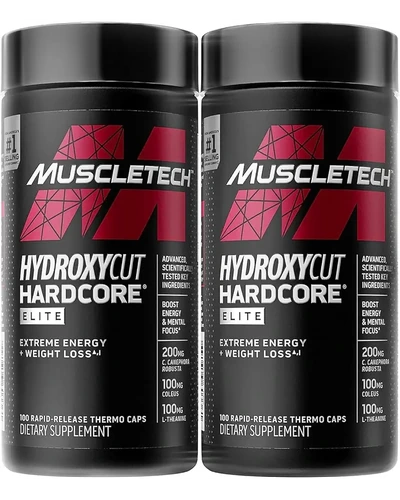 Hydroxycut Hardcore Elite жиросжигатель (упак. 2 шт)
