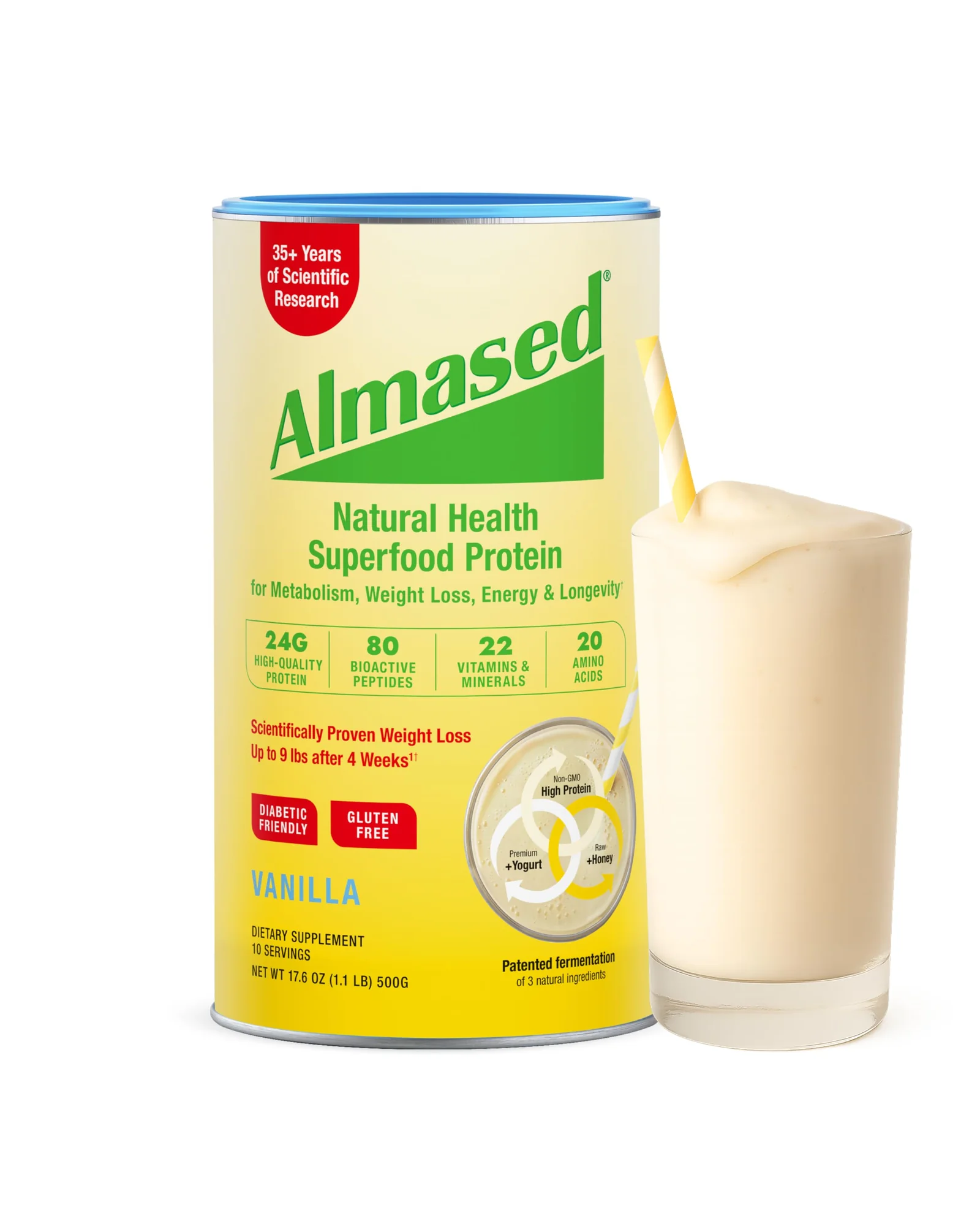 Almased Vanilla напиток для снижения веса — 1