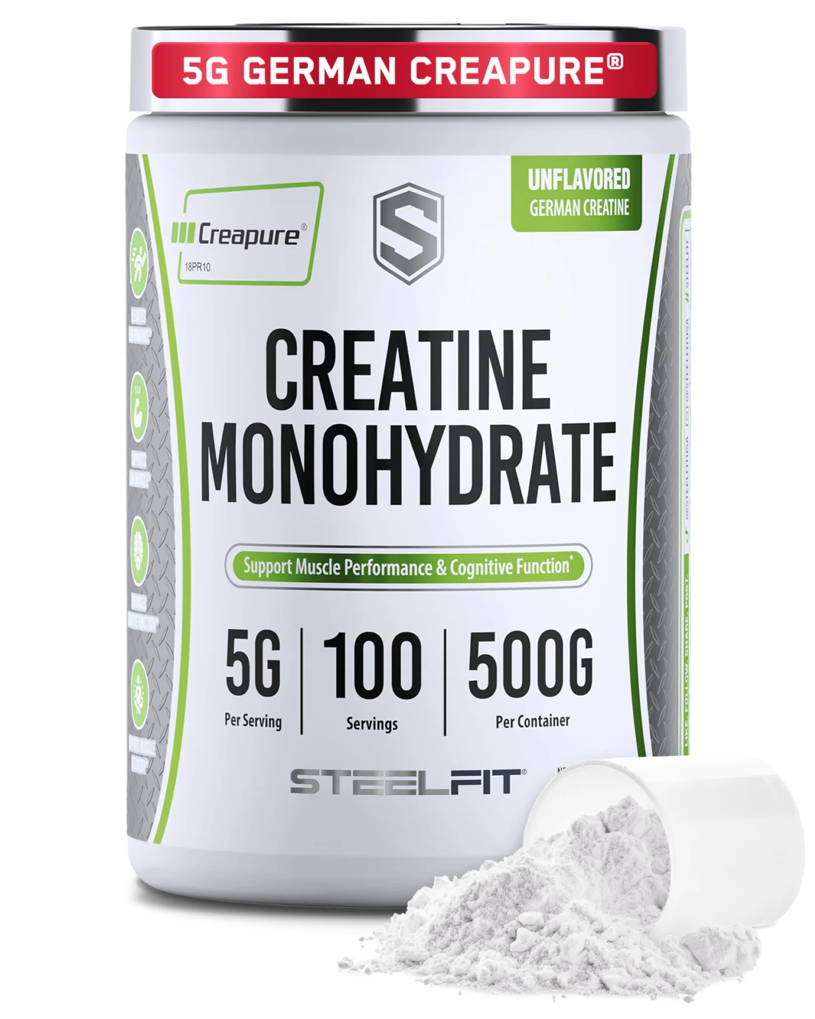 SteelFit Creapure Creatine Monohydrate 100 порций — 1
