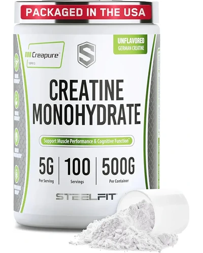 SteelFit Creapure Creatine Monohydrate 100 порций