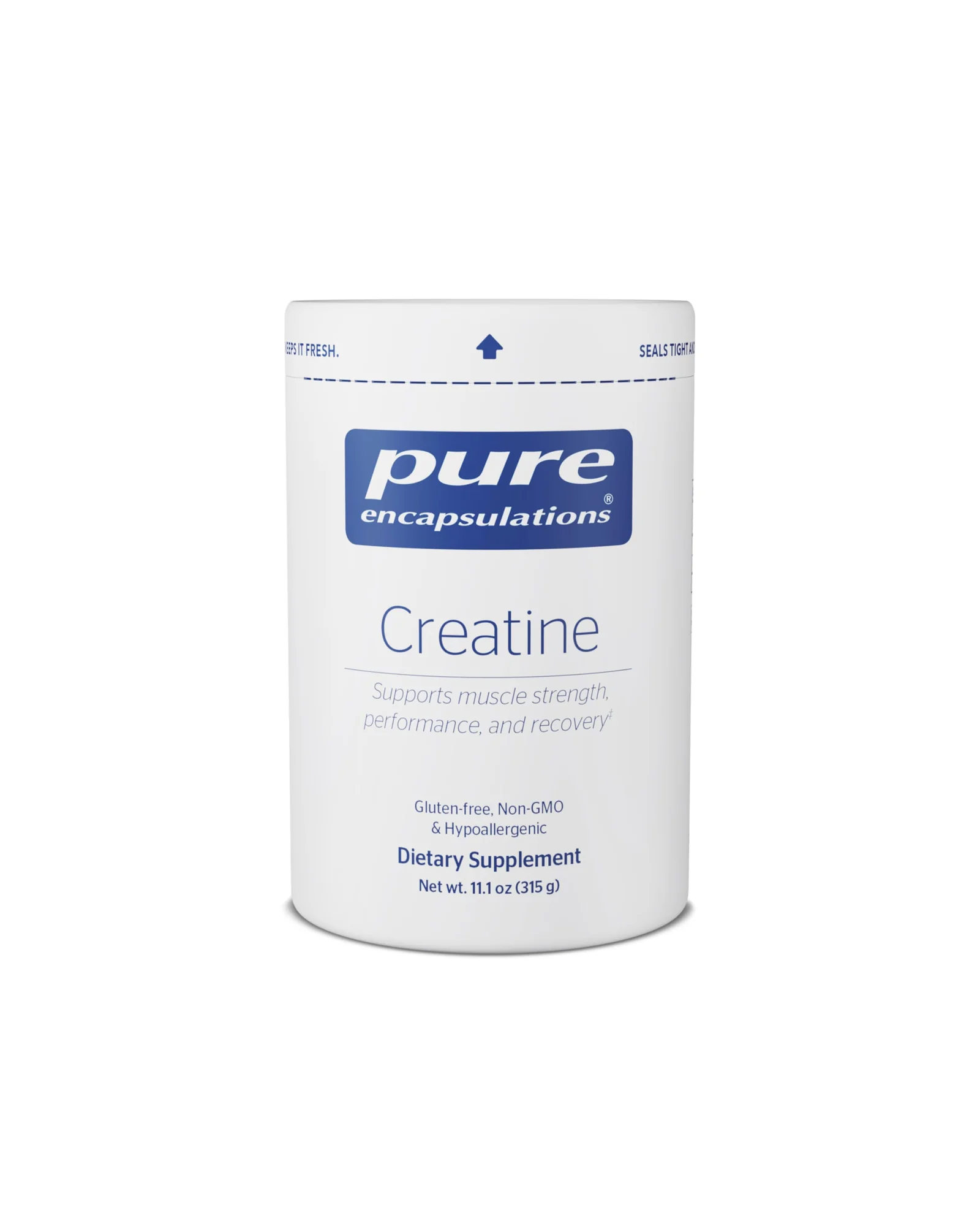 Pure Encapsulations Креатин - пищевая добавка 315 г — белый