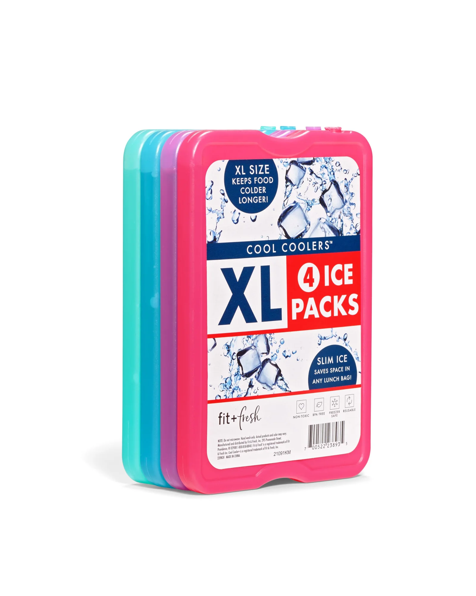 Cool Coolers XL Slim Ice Packs 4-Pack — мульти