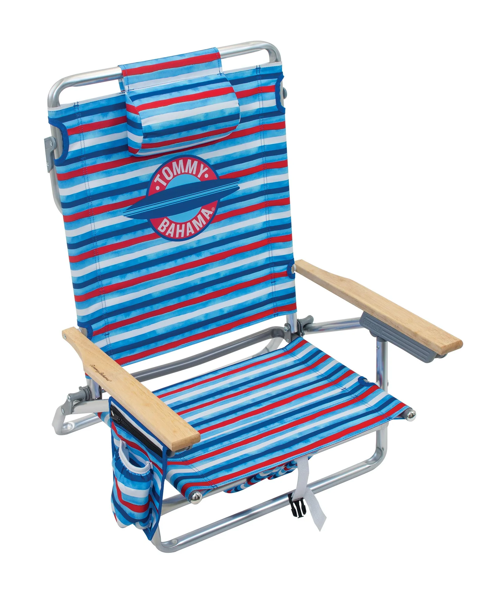 Tommy Bahama пляжный стул трансформер с рюкзаком полосатый — 1