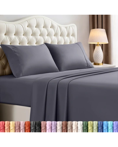 Utopia Bedding Queen Size Sheet Set постельное белье 4 предмета