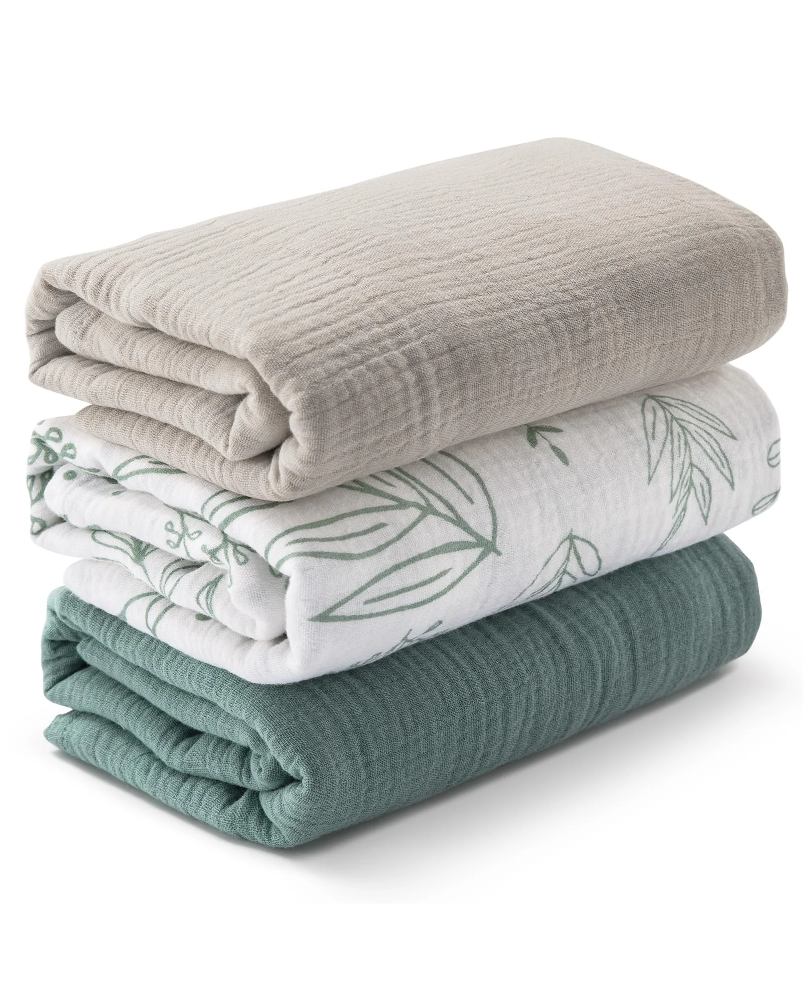 Muslin Swaddle Blankets 3-pack — 1
