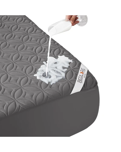 BEDLORE Наматрасник водонепроницаемый King Size (серый)