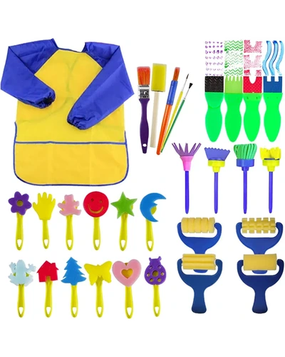 EVNEED Paint Sponges for Kids, 29 шт набор