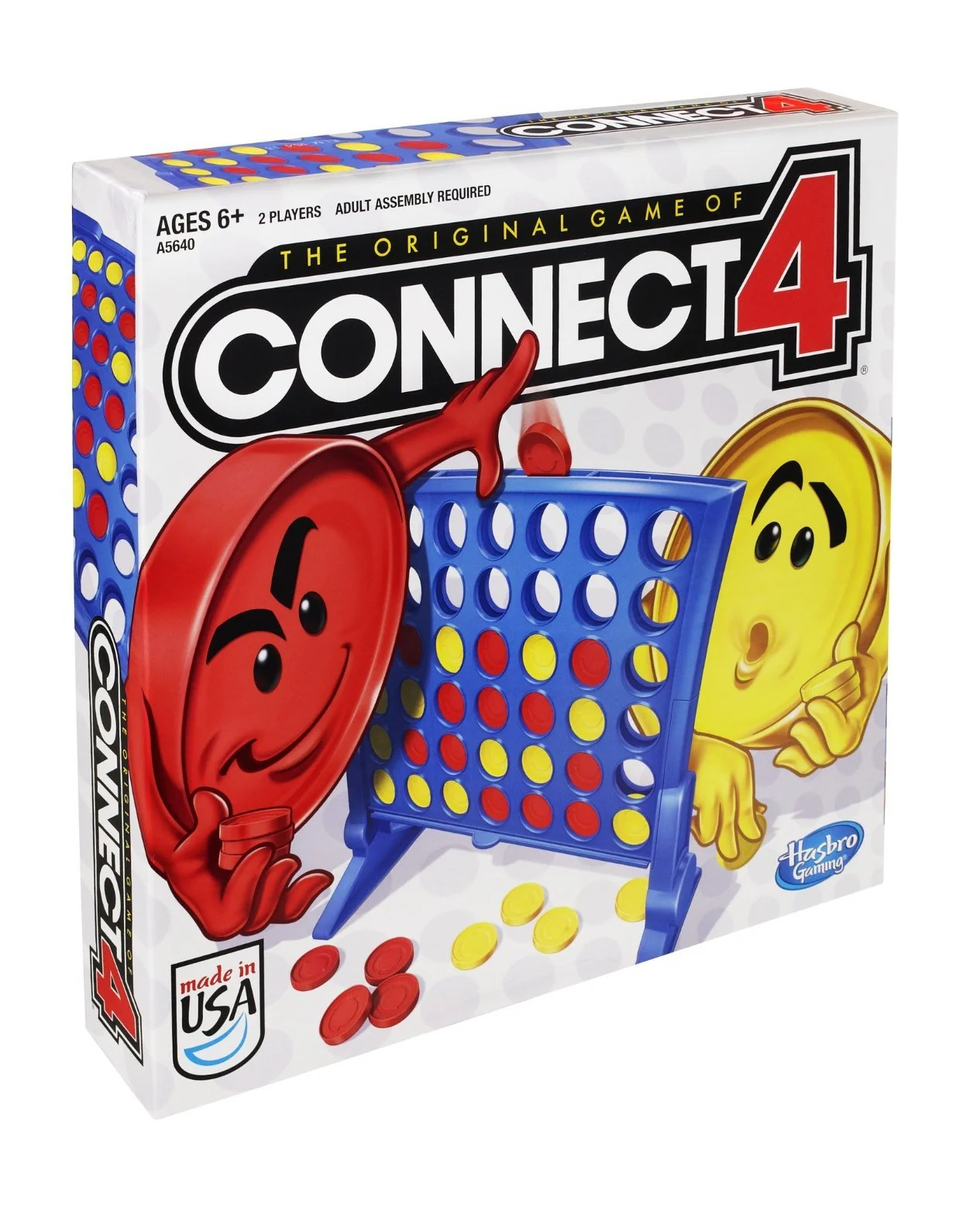 Hasbro Gaming Connect 4 Classic Grid, стратегическая игра — мульти