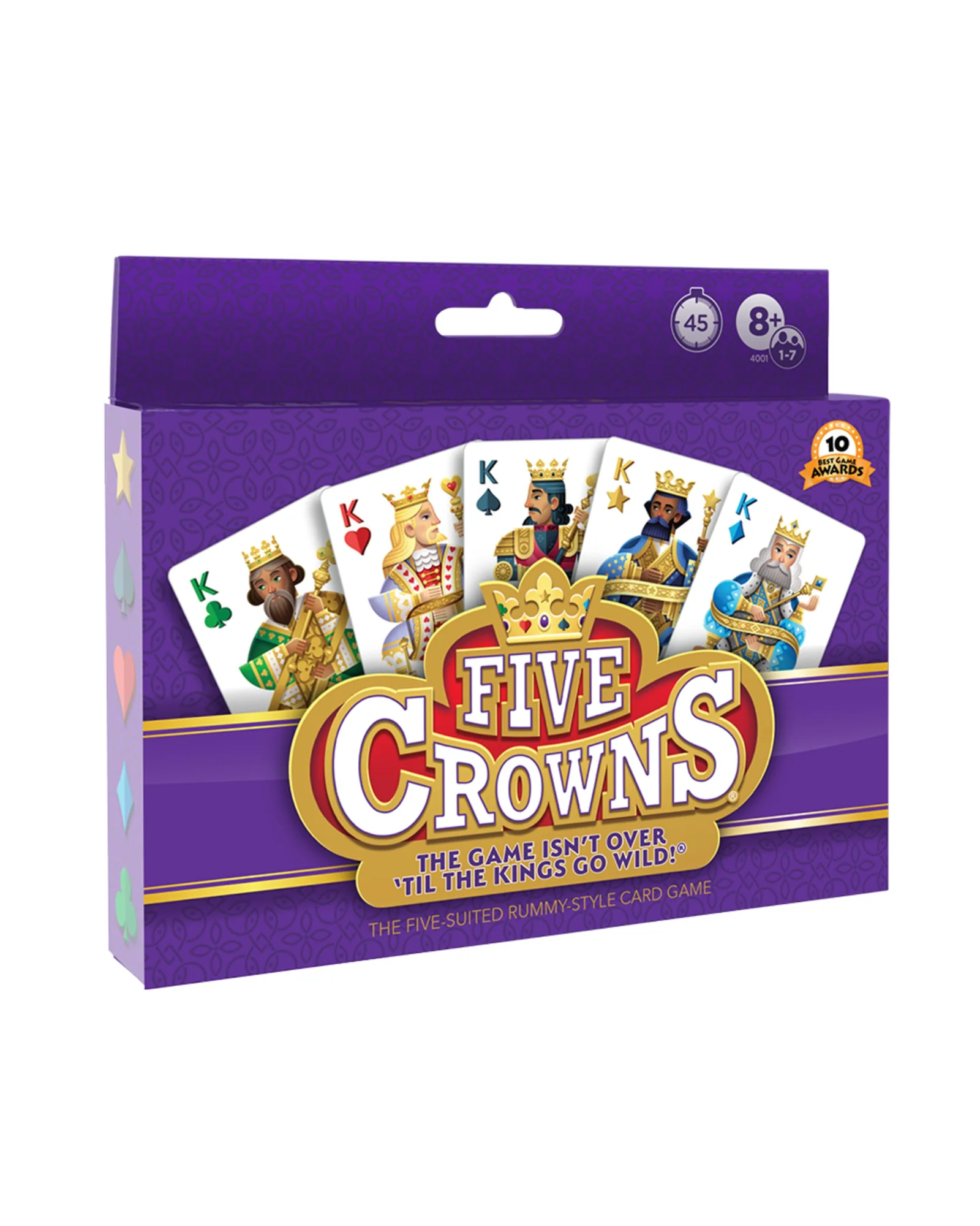 Five Crowns — карточная игра для детей и взрослых, 1-7 игроков, от 8 лет — 1