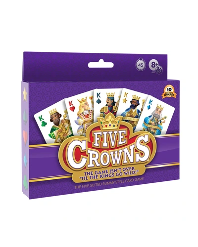 Five Crowns — карточная игра для детей и взрослых, 1-7 игроков, от 8 лет