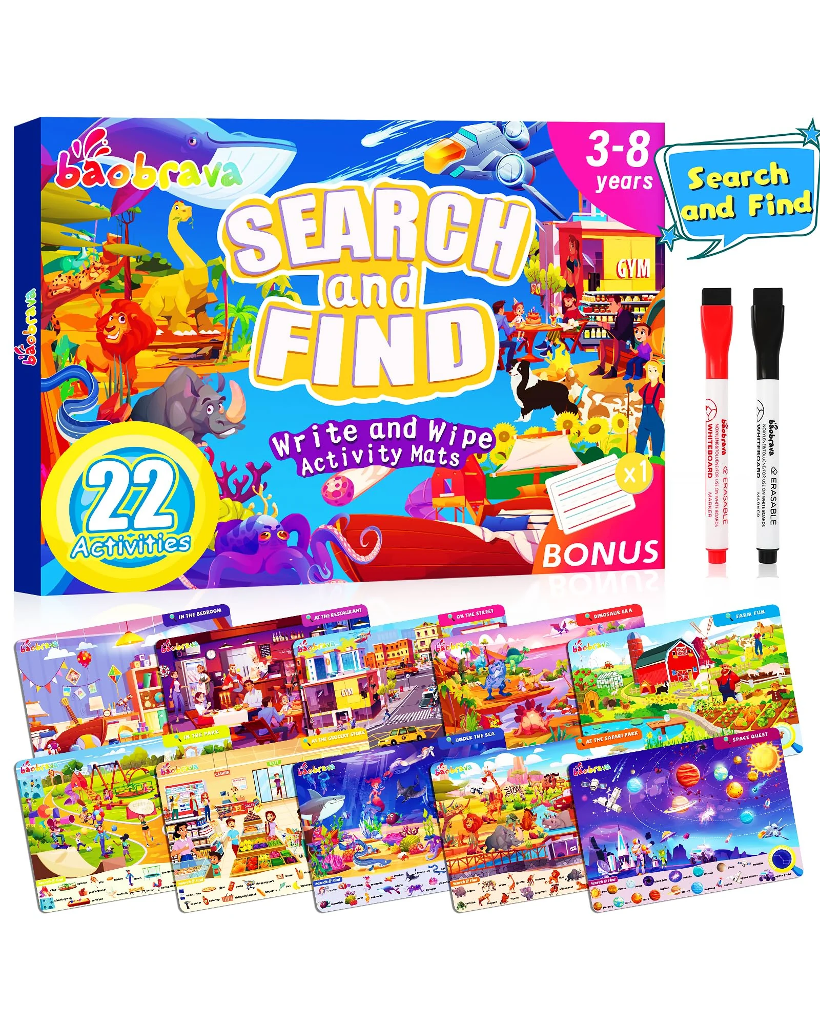 Baobrava Игра поиск и найди 22 сценария — 1