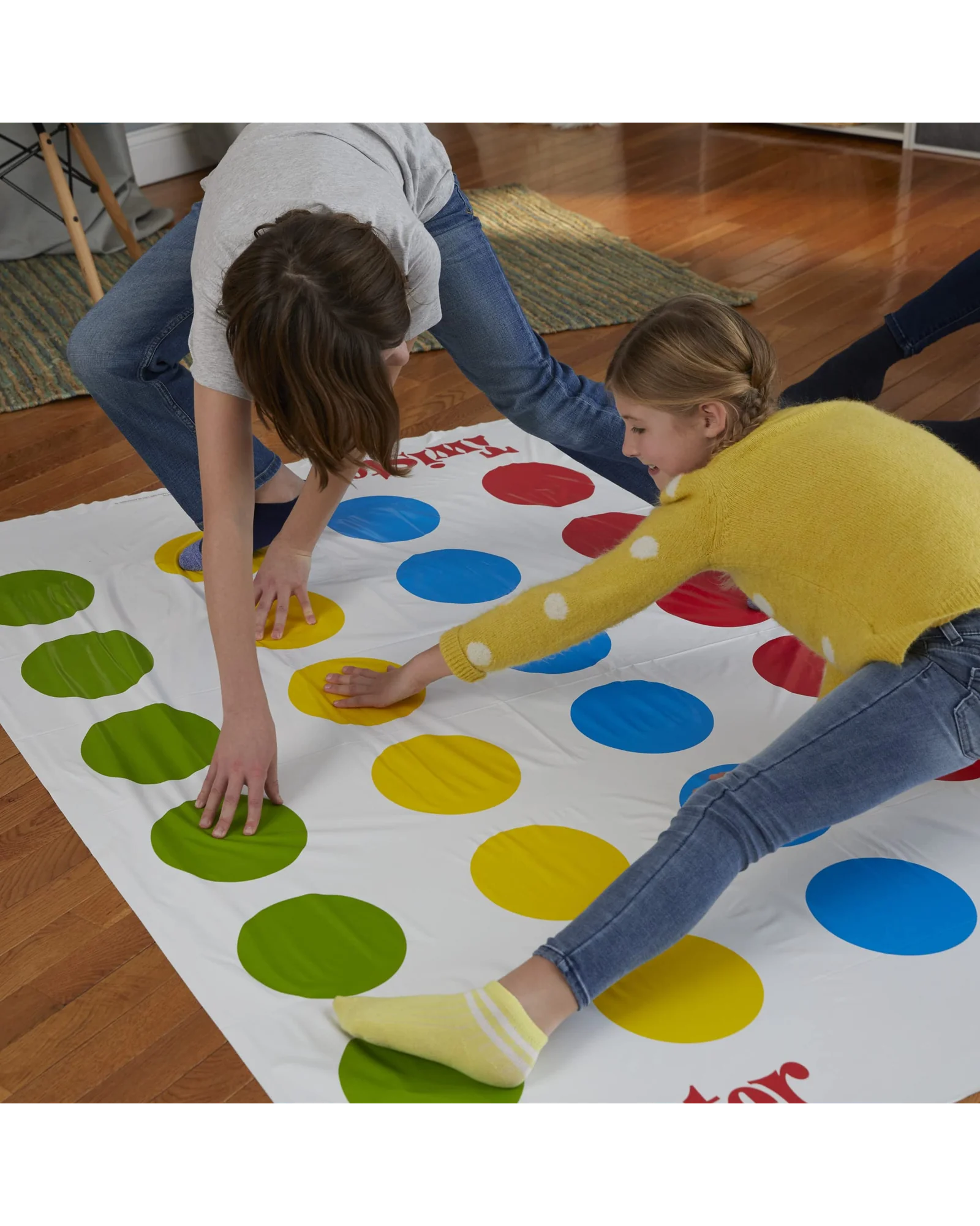 Hasbro Twister классическая настольная игра, цветной коврик — 7