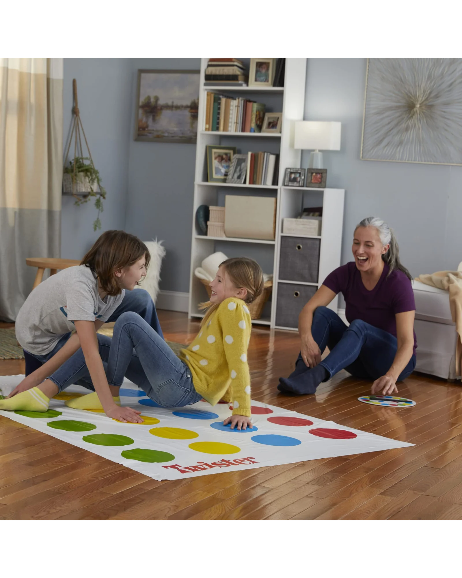 Hasbro Twister классическая настольная игра, цветной коврик — 8
