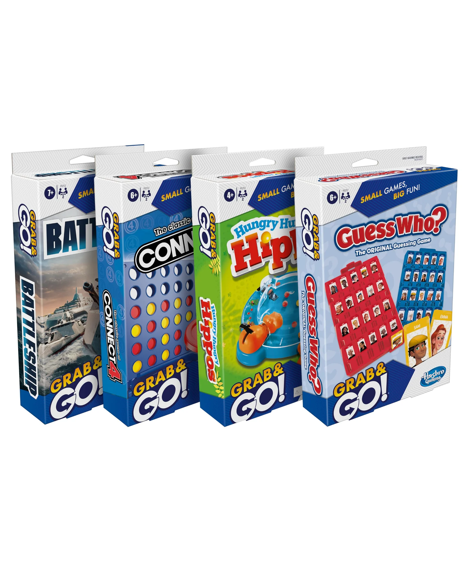 Hasbro Grab and Go Набор из 4 настольных игр — 1