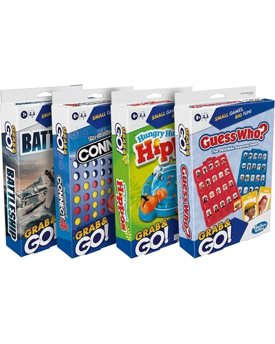 Hasbro Grab and Go Набор из 4 настольных игр
