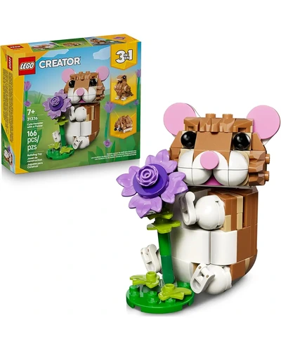 LEGO Creator 3 в 1 Милый хомяк с цветком