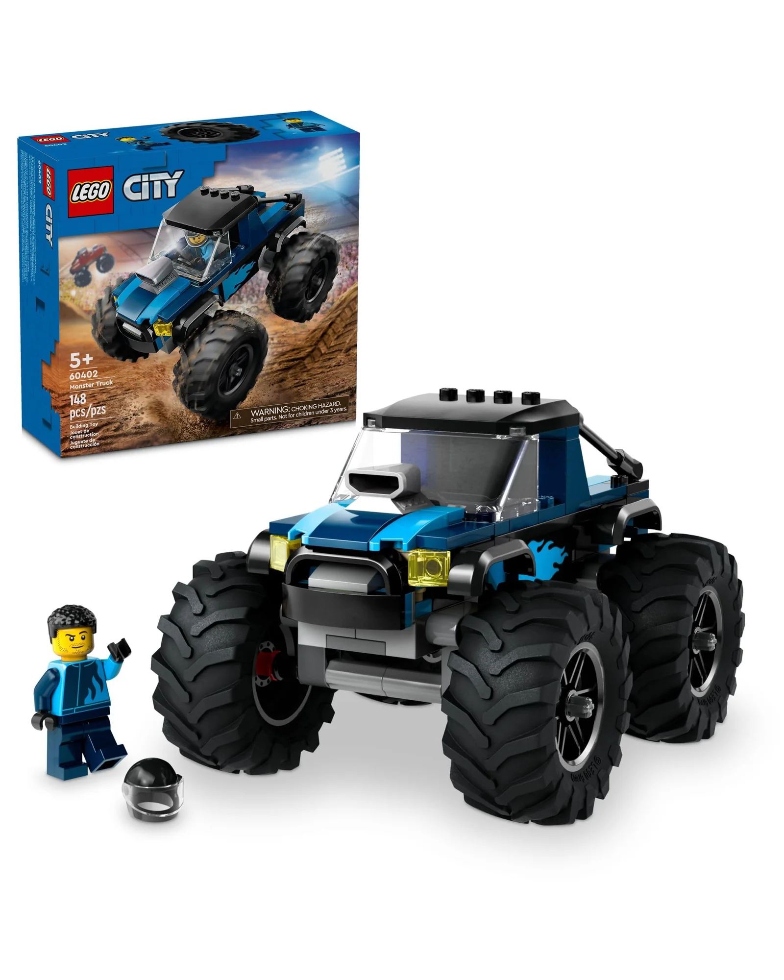 LEGO City Синий Монстр Трак 60402 — синий