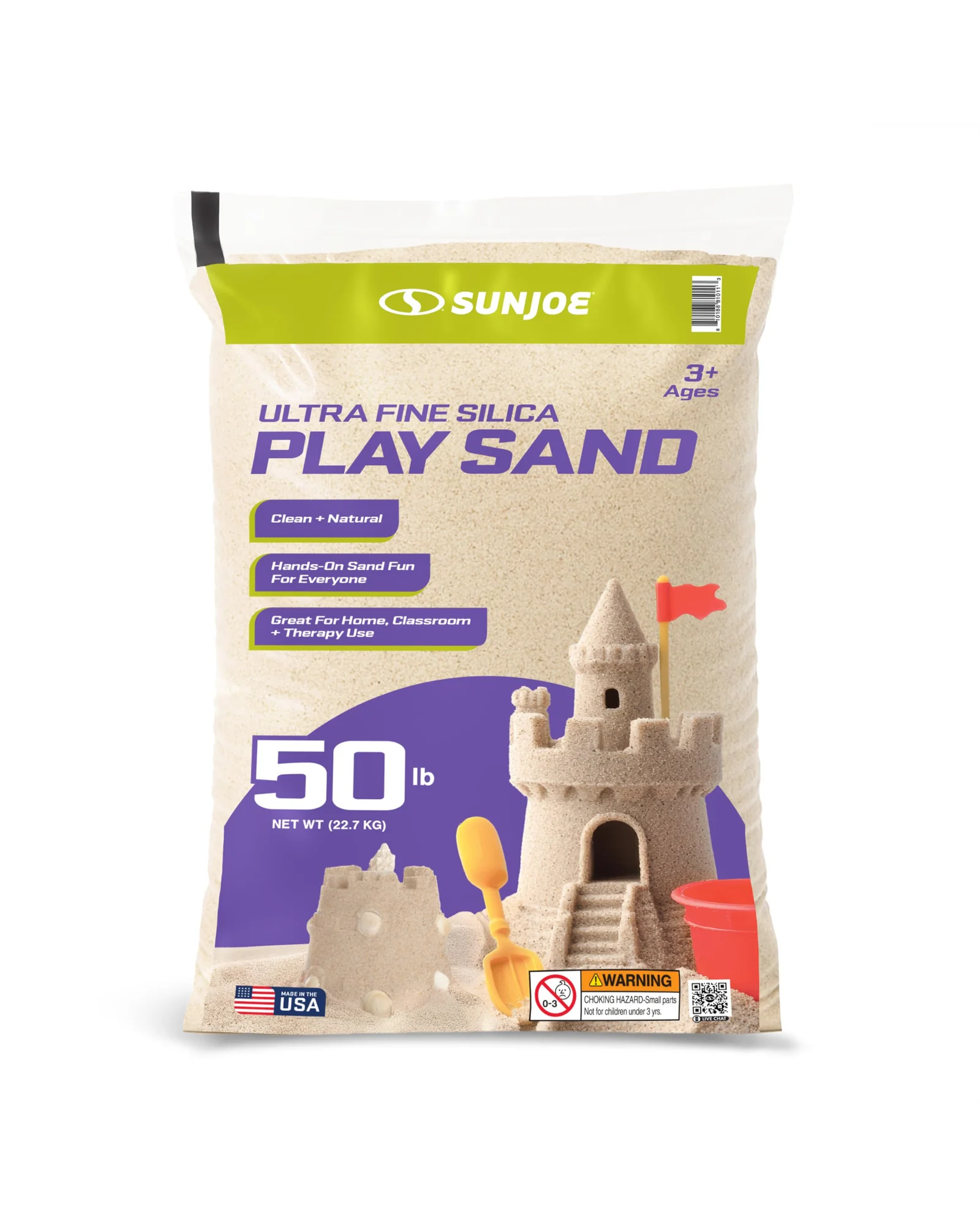 Sun Joe песок для песочницы и творчества ультратонкий 50 фунтов — 1