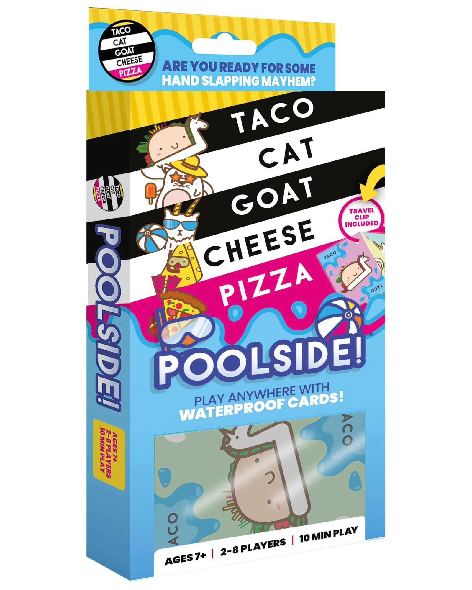 Taco Cat Goat Cheese Pizza Pool Edition — карточная игра — 1