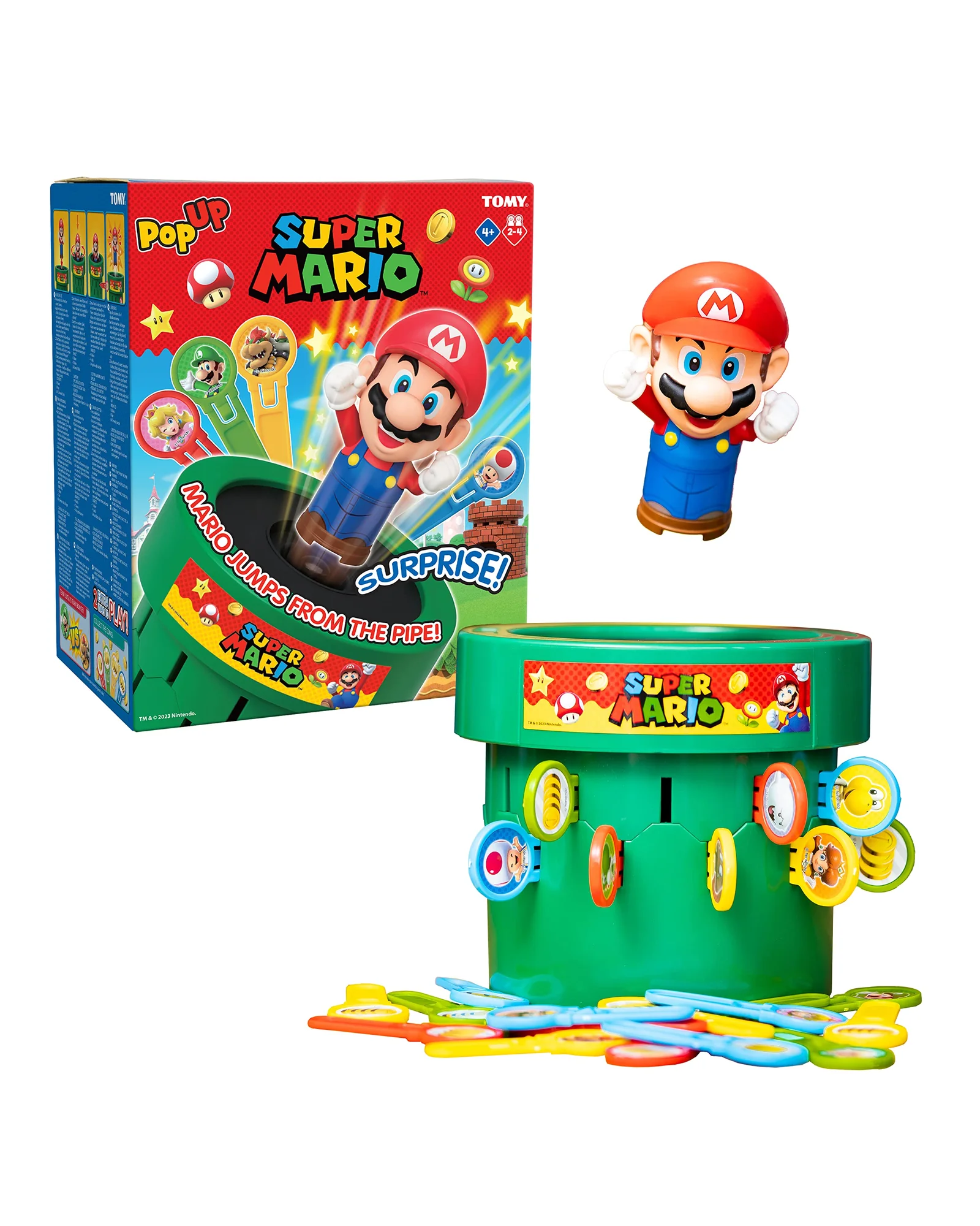 TOMY Pop Up Super Mario настольная игра для детей — 1
