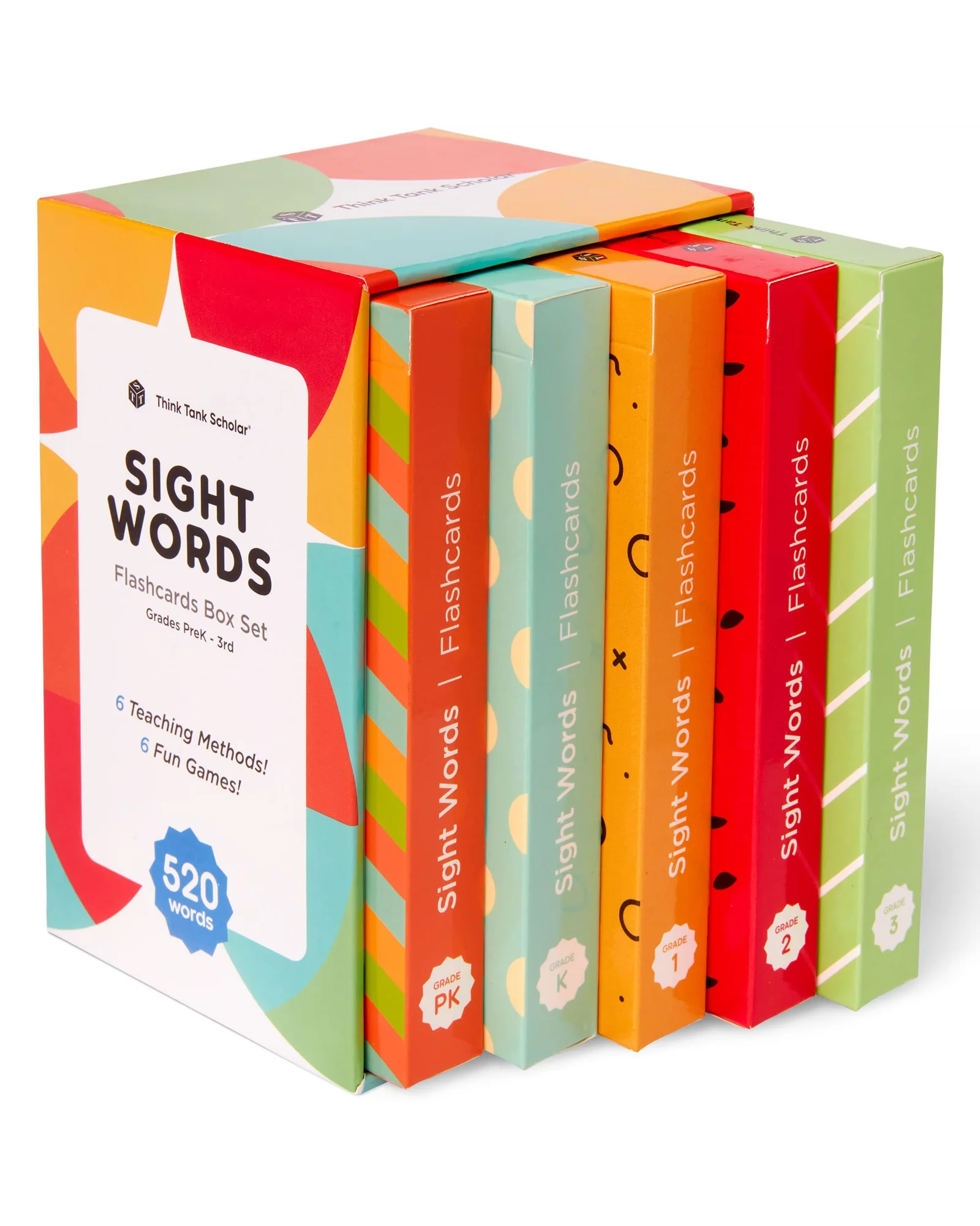 Sight Words Flash Cards 520 слов — 1
