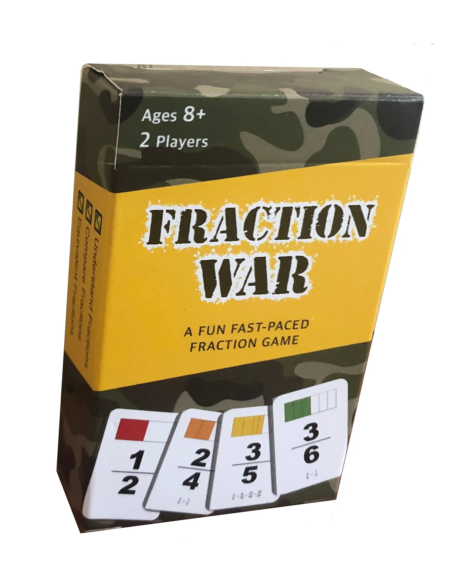 Fraction War - математическая игра на сравнение дробей — 1