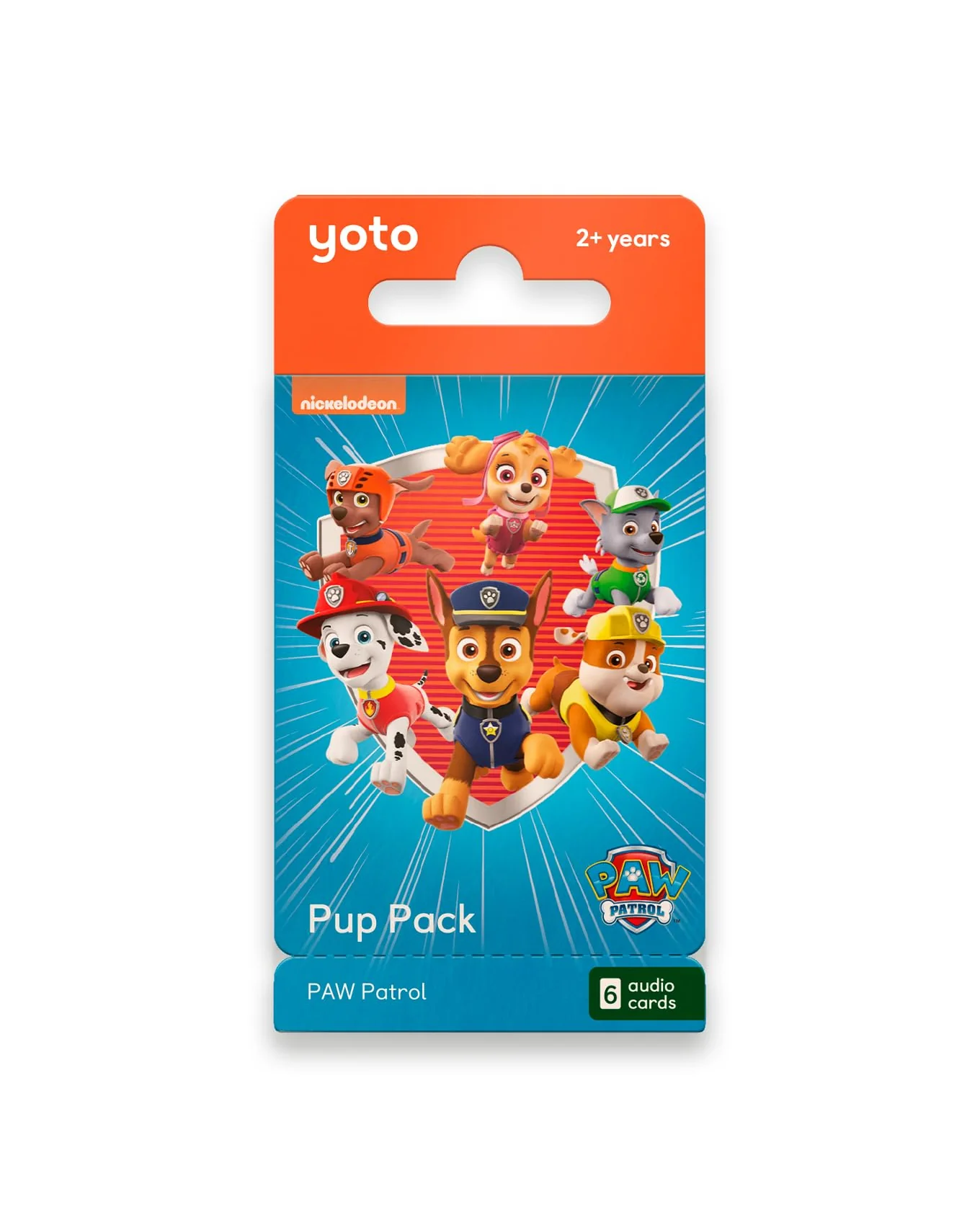 YOTO PAW Patrol Pup Pack 6 карточек аудиокниг — мульти