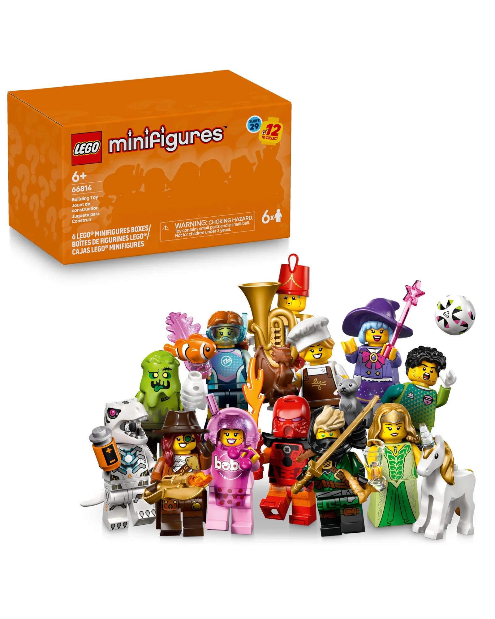 LEGO Minifigures Серия 29, набор из 6 минифигурок-сюрпризов 66814 — 1