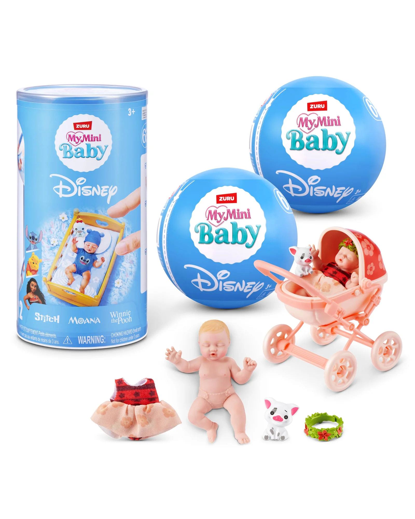 ZURU My Mini Baby Disney кукла-сюрприз, 2 шт — 1