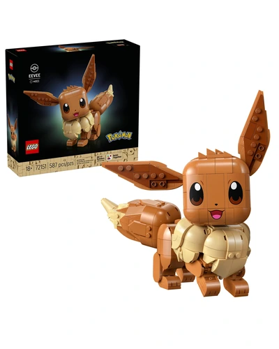 LEGO Pokémon Иви, коллекционная подвижная фигурка 72151, 587 деталей