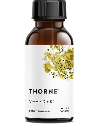 THORNE Vitamin D + K2 жидкий
