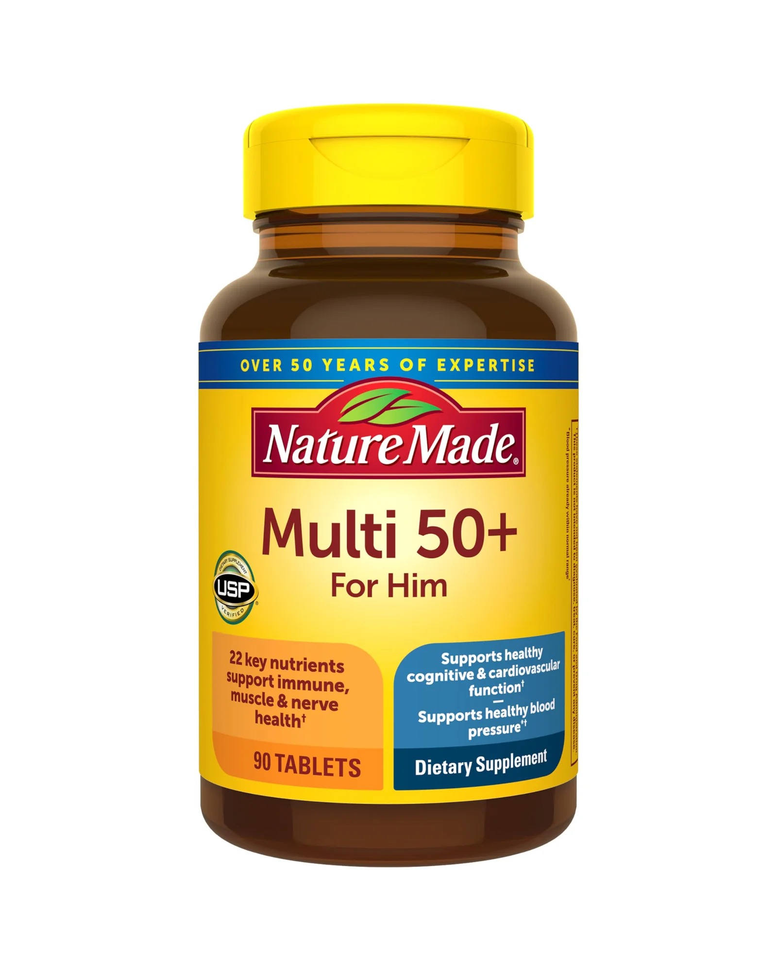 Nature Made Мультивитамин для мужчин 50+ — мульти