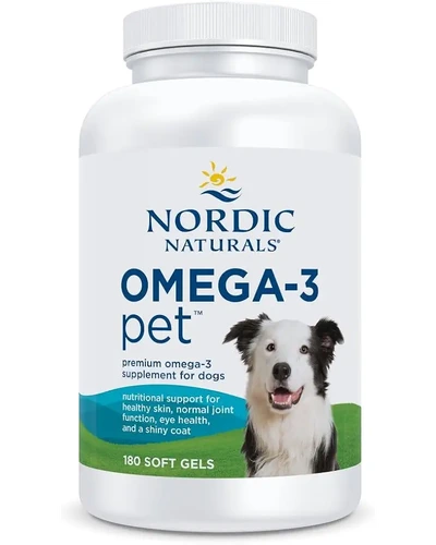 Nordic Naturals Omega-3 Pet — омега-3 для собак с рыбьим жиром