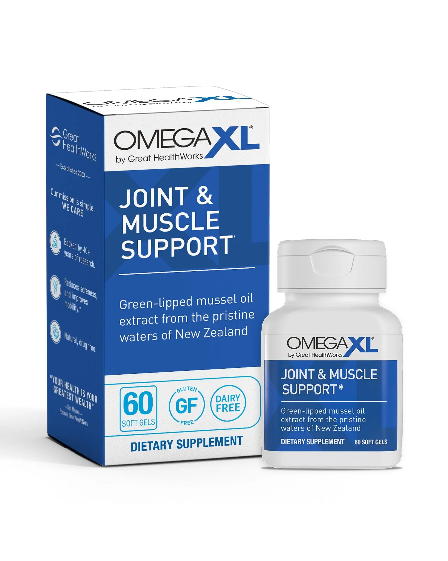 OmegaXL Joint Support Supplement добавка для суставов — 1